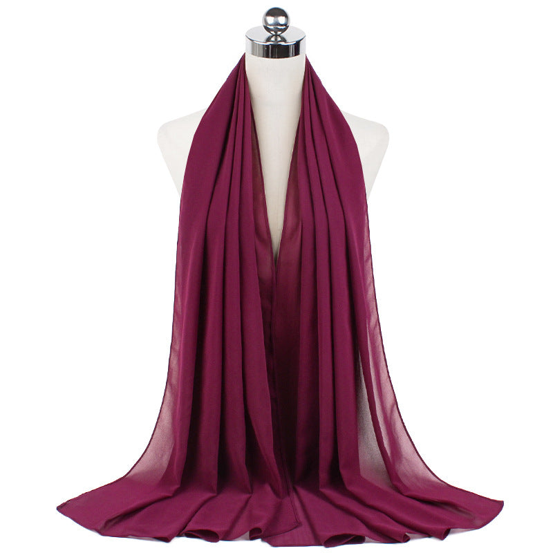 Pearl Chiffon Hijab