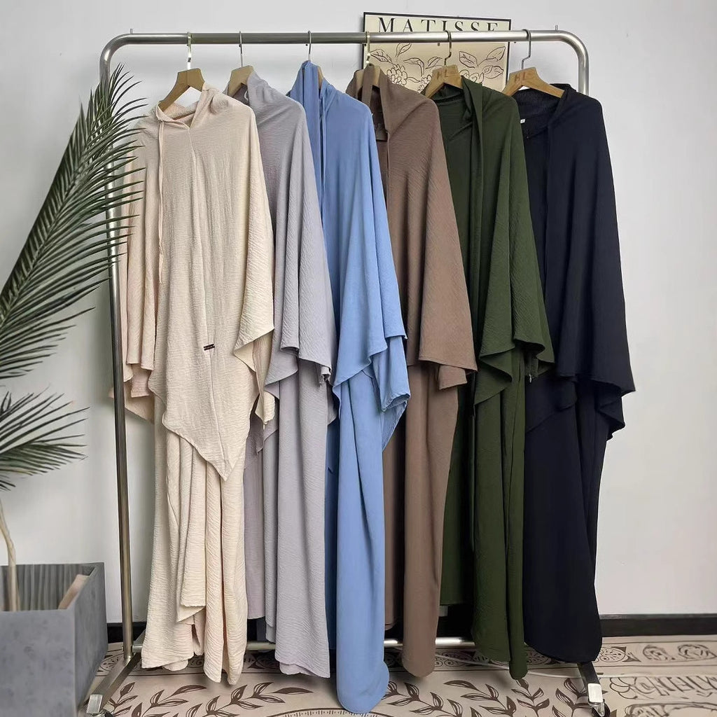 Two-piece Hijab with Abaya