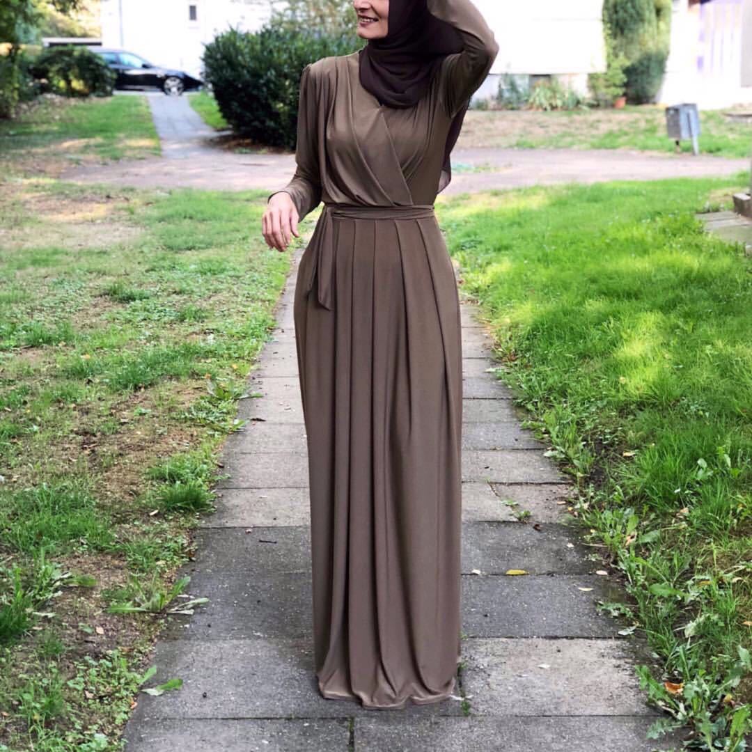 Pleated Abaya