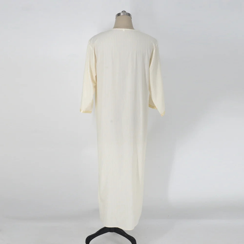 Ethnic Style Loose Casual Djellaba