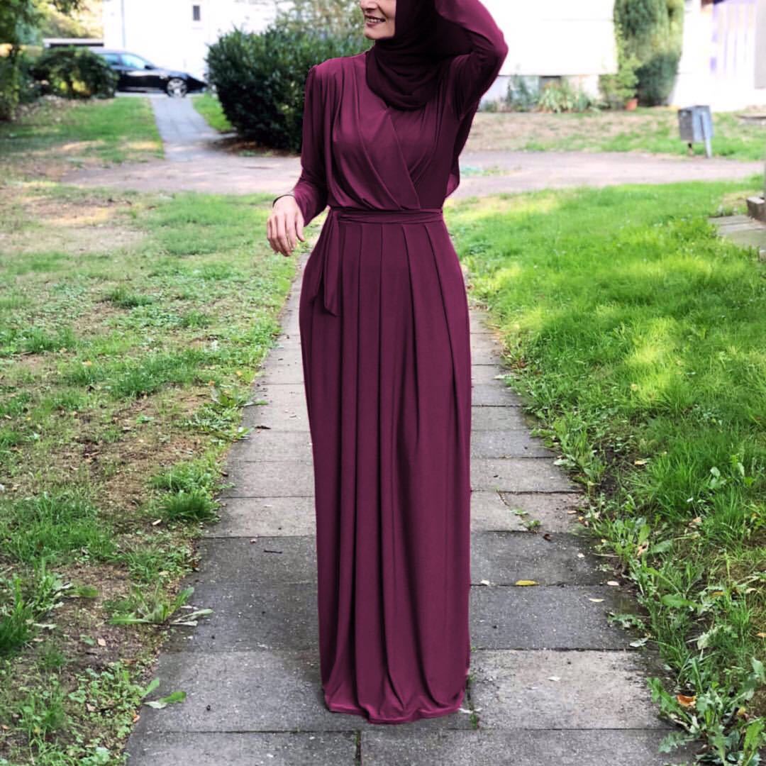 Pleated Abaya
