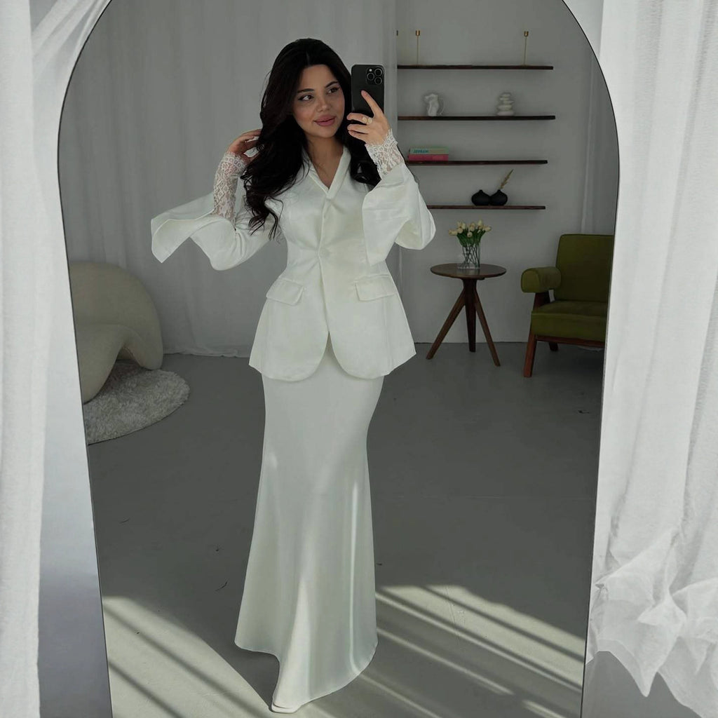 Elegant Maxi Suit Set