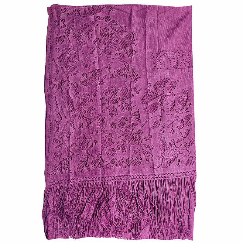 Lace Hijab With tassels