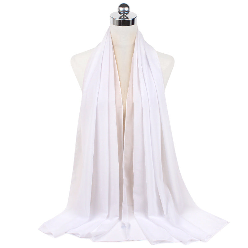 Pearl Chiffon Hijab