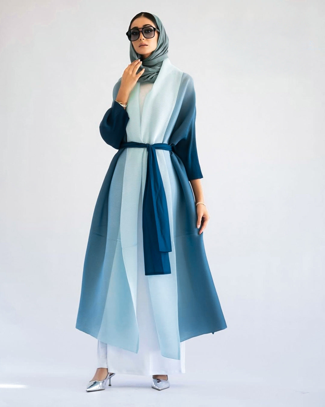 Fashionable Gradient Robe