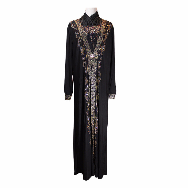 Beaded Crystal Abaya