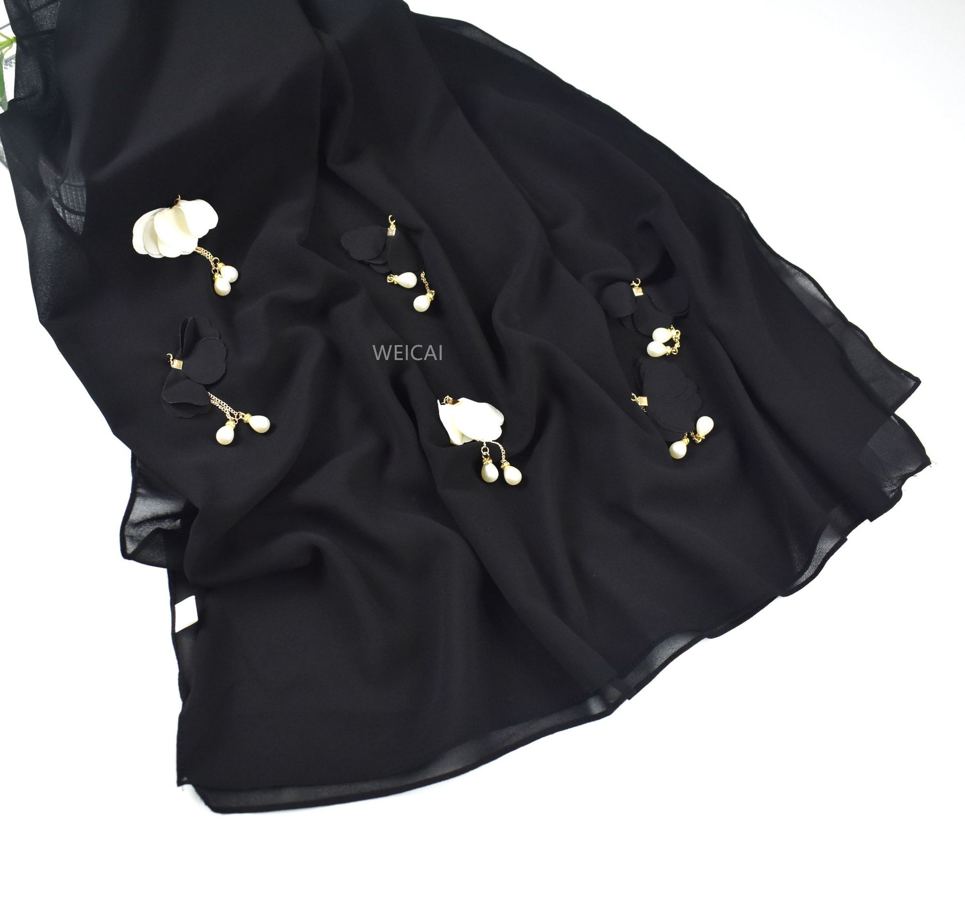 Pearl Chiffon Hijab