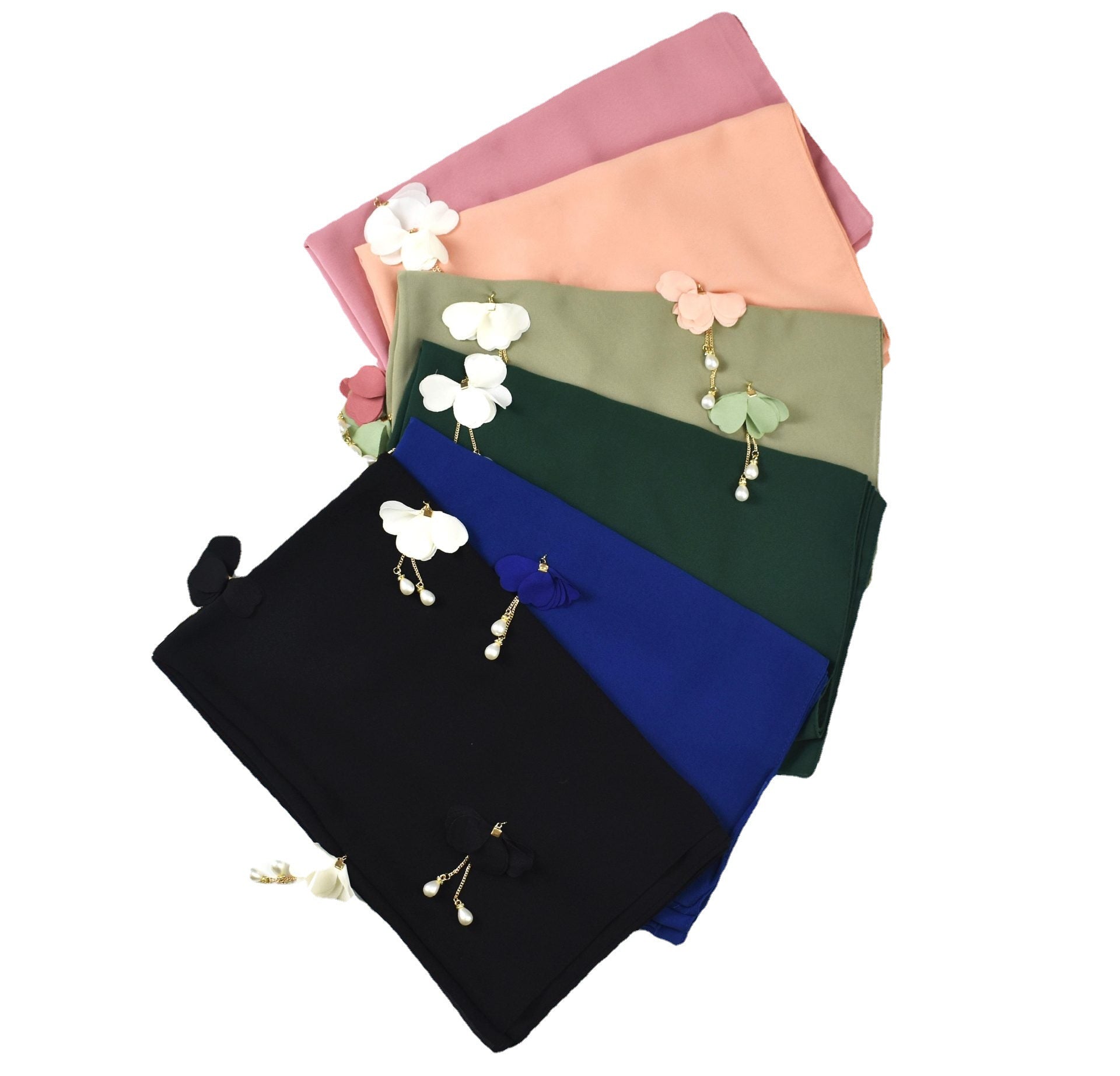 Pearl Chiffon Hijab