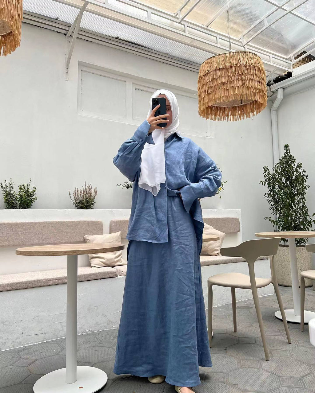 Sapphire Maxi Two-Piece