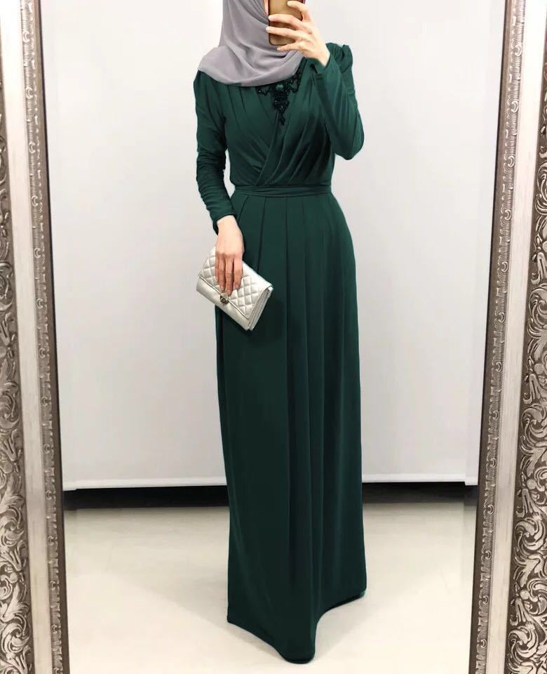 Pleated Abaya