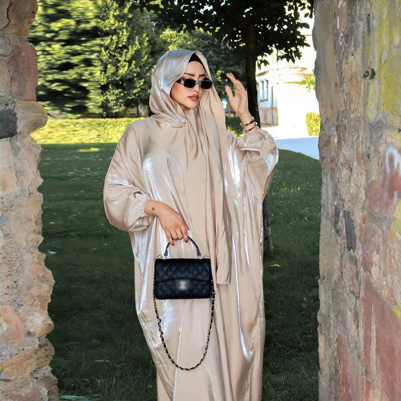 Batwing Abaya With Headscarf