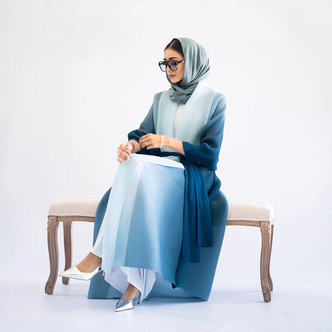 Fashionable Gradient Robe