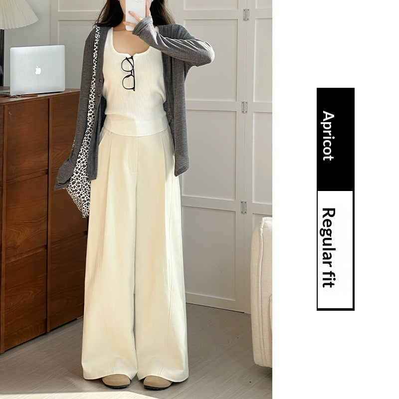High-waisted Wide-leg Pants