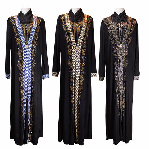 Beaded Crystal Abaya