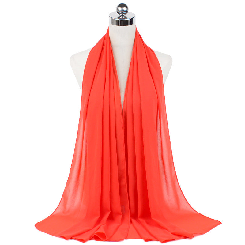 Pearl Chiffon Hijab