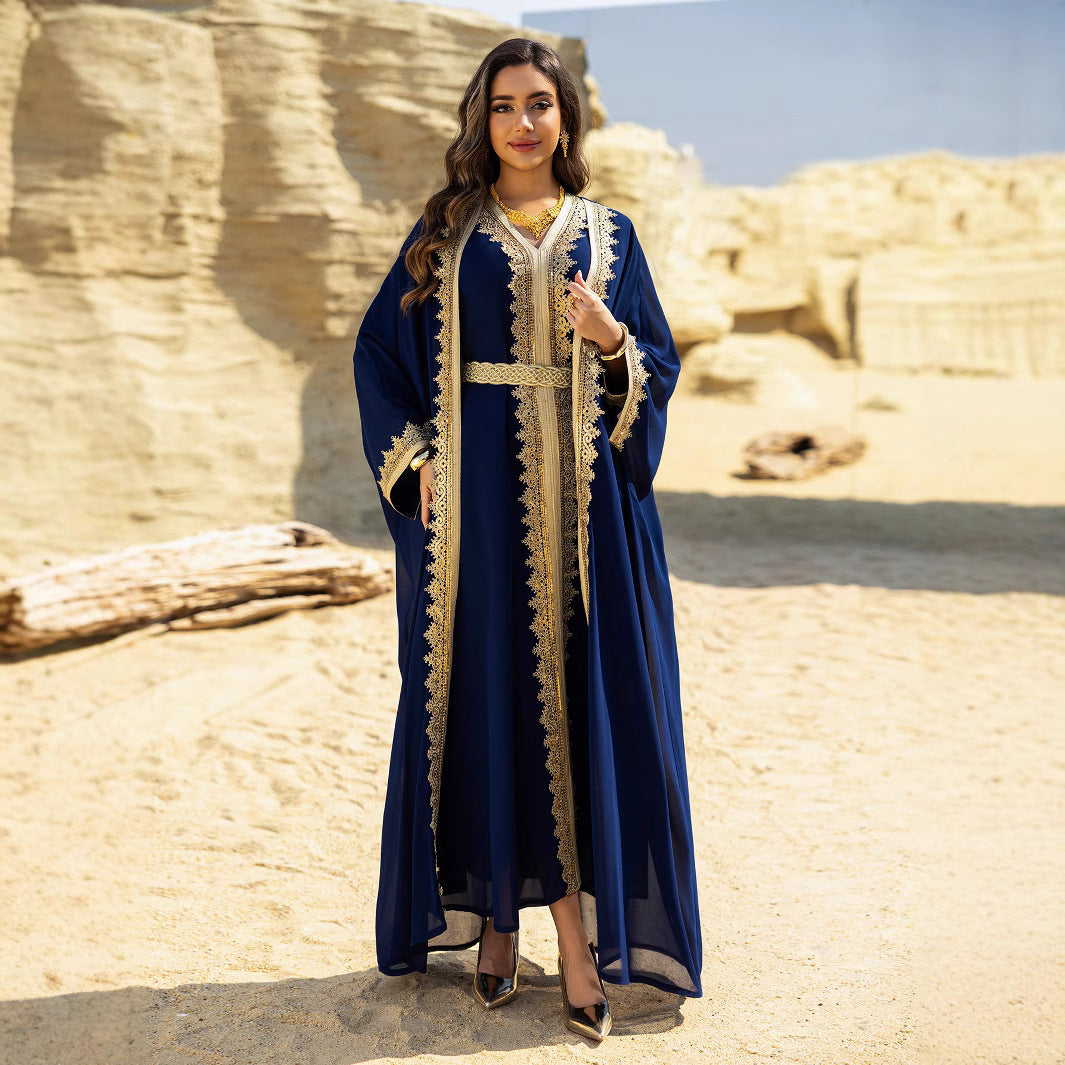 Chiffon Embroidery Abaya