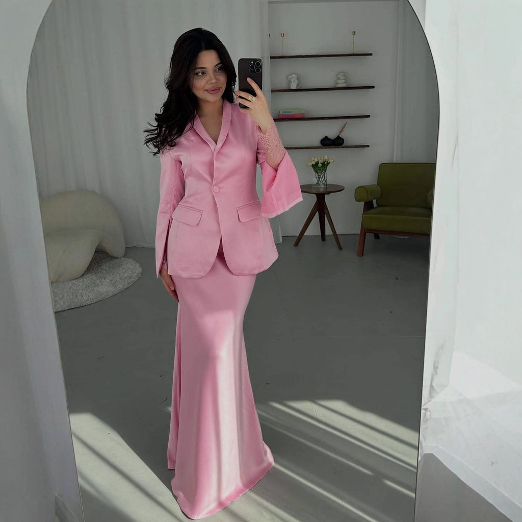 Elegant Maxi Suit Set