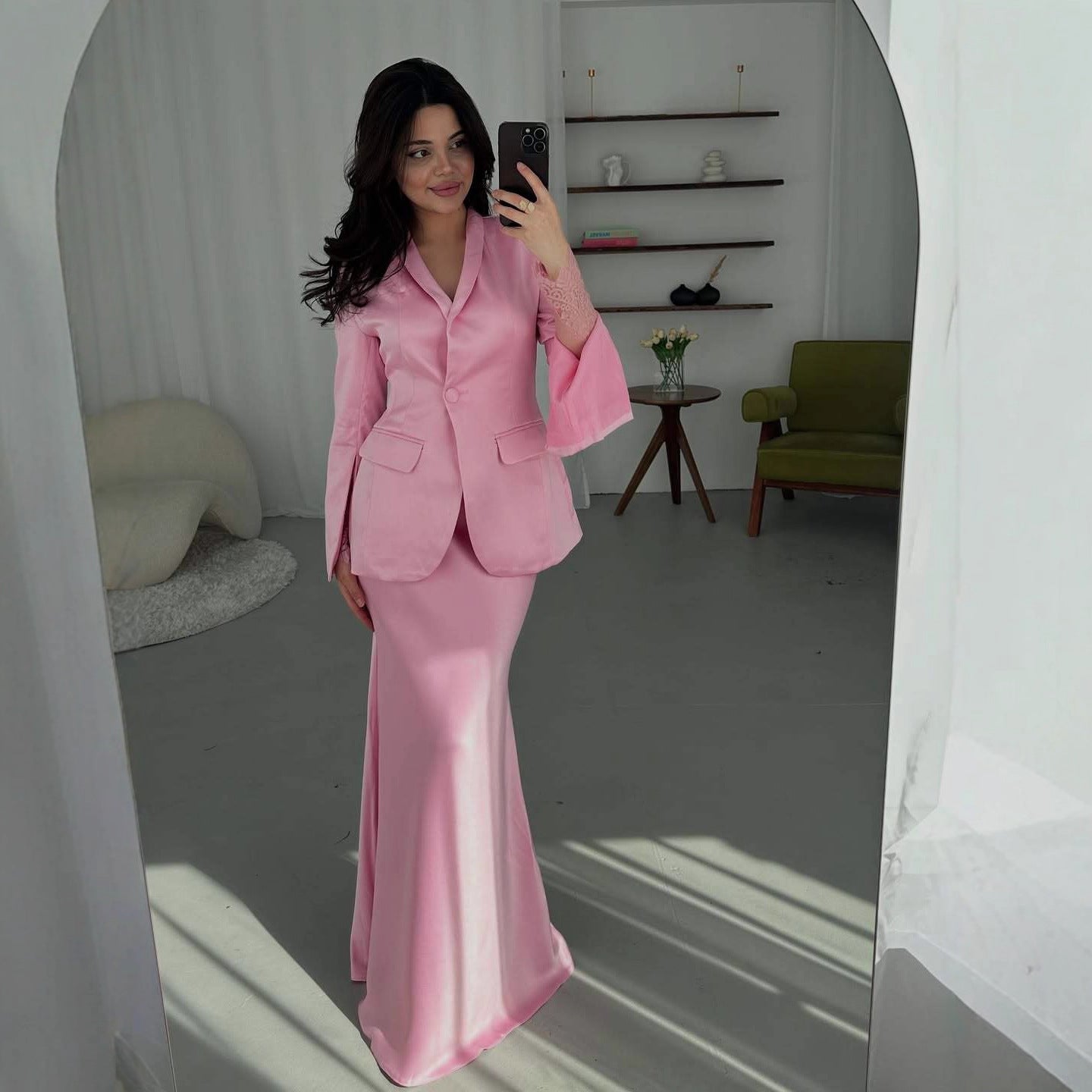 Elegant Maxi Suit Set