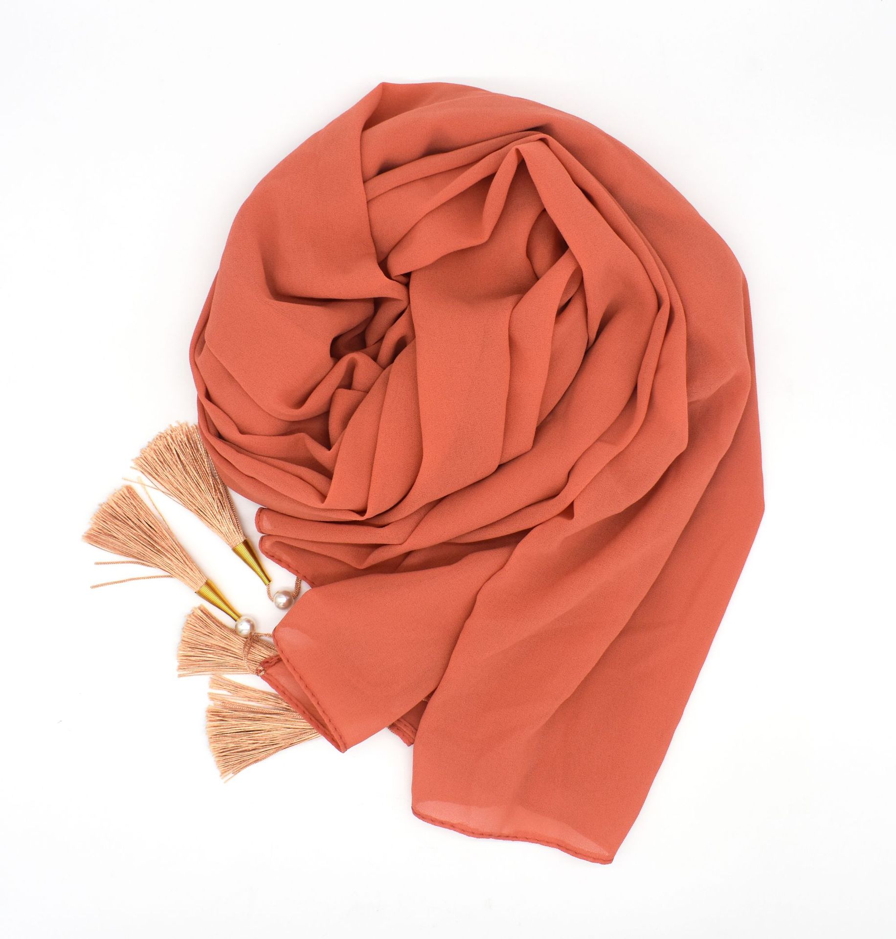 Hijab With Tassel