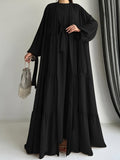 Woven Abaya Set