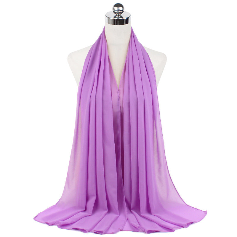 Pearl Chiffon Hijab
