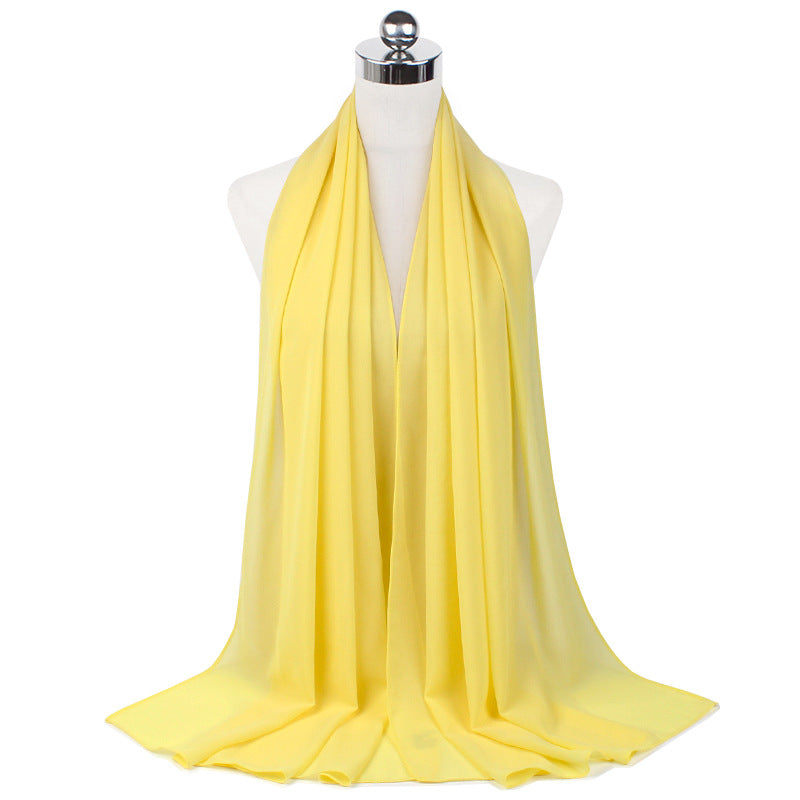 Pearl Chiffon Hijab