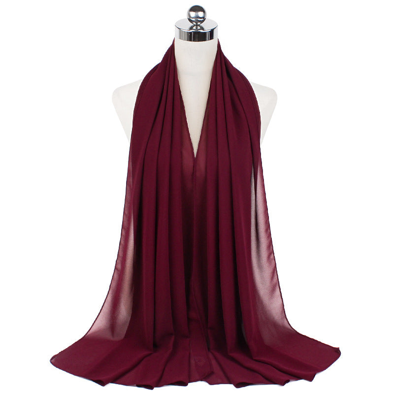 Pearl Chiffon Hijab