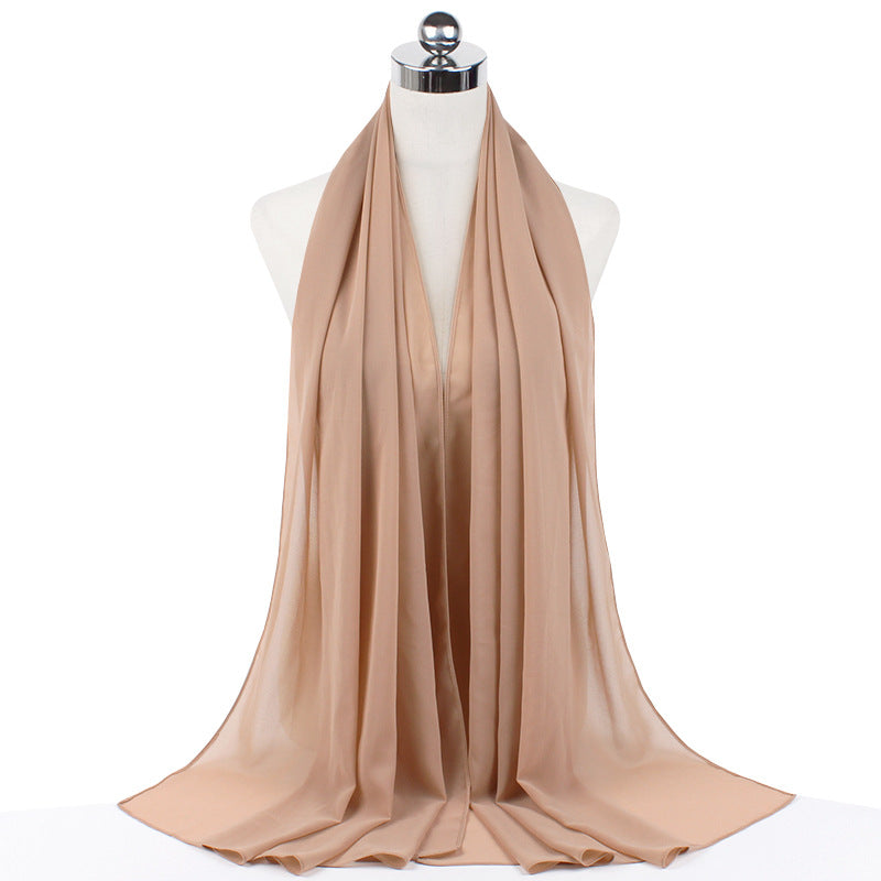Pearl Chiffon Hijab