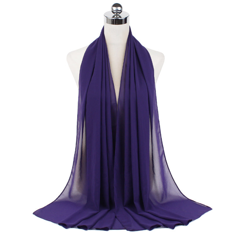 Pearl Chiffon Hijab