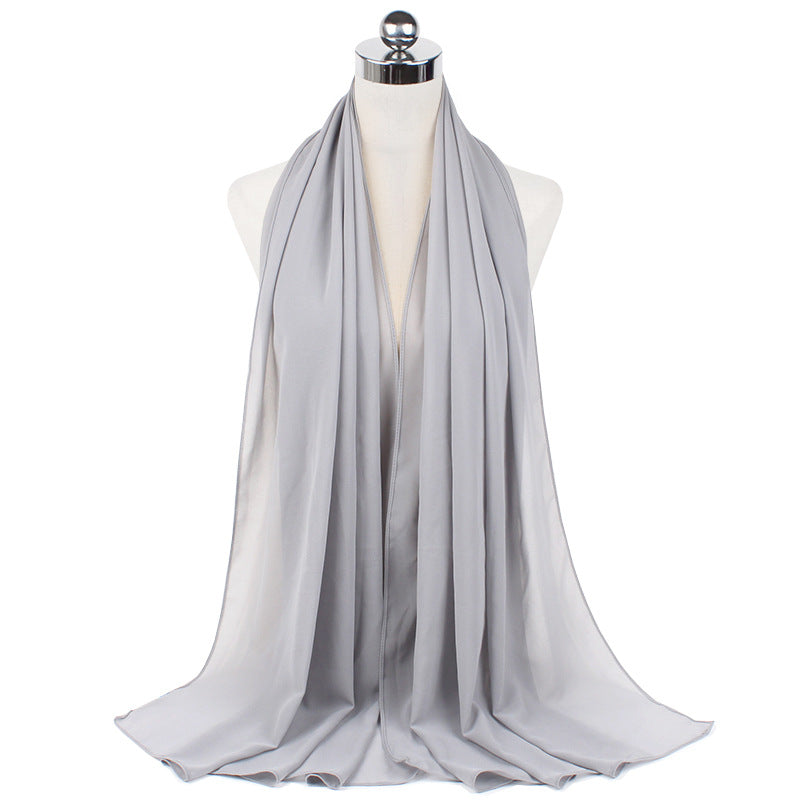 Pearl Chiffon Hijab