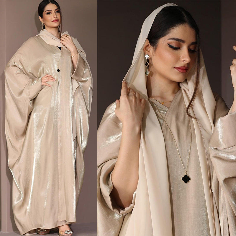 Bright Silk Satin Robe