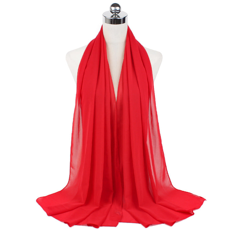 Pearl Chiffon Hijab