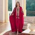 Embroidered Abaya Light Two-Piece