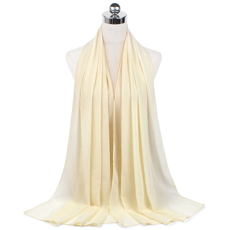 Pearl Chiffon Hijab