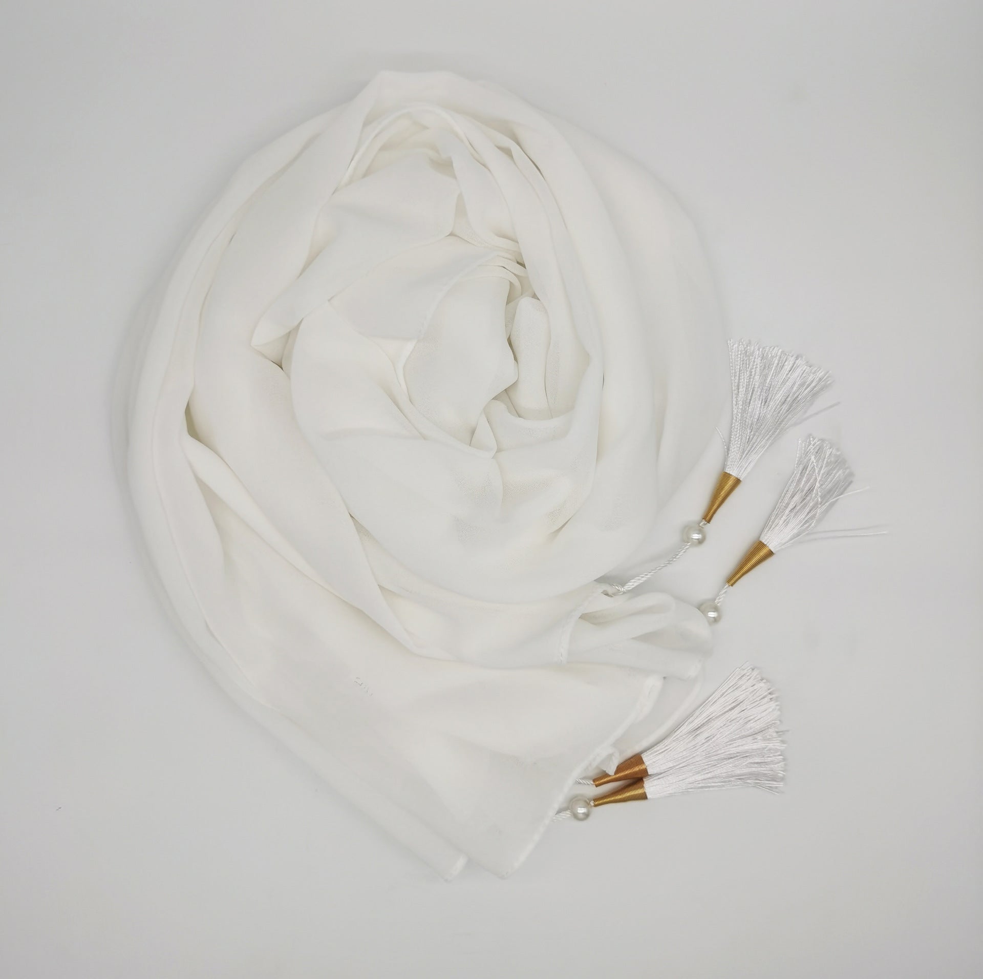 Hijab With Tassel