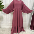 Bubble Ice Silk Abaya