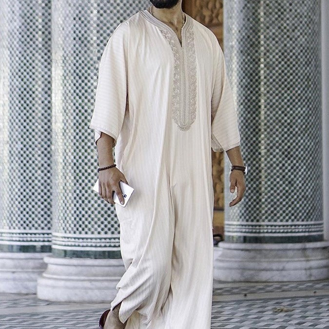 Ethnic Style Loose Casual Djellaba