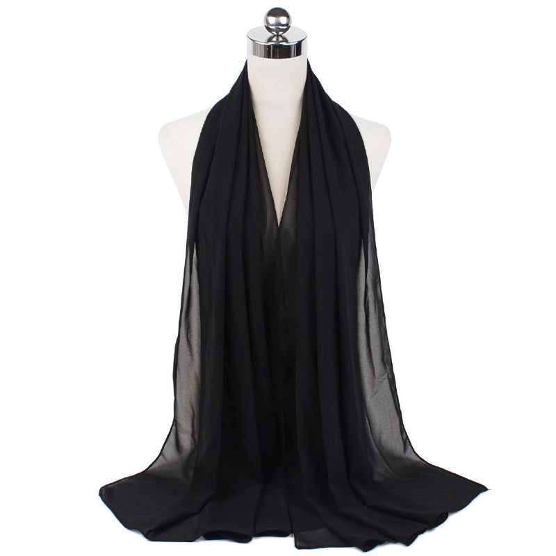 Pearl Chiffon Hijab
