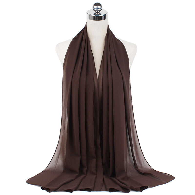 Pearl Chiffon Hijab