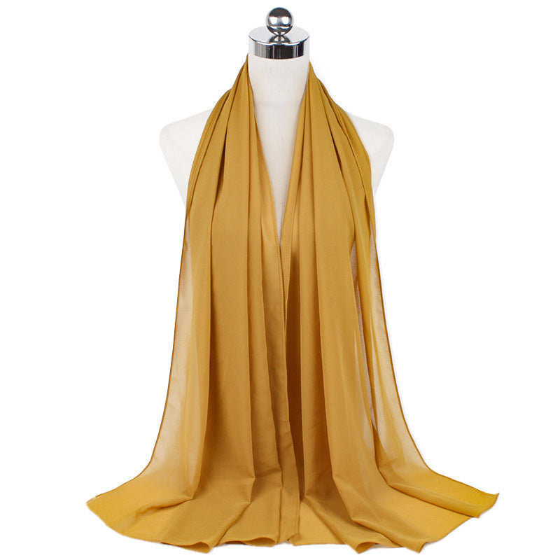 Pearl Chiffon Hijab